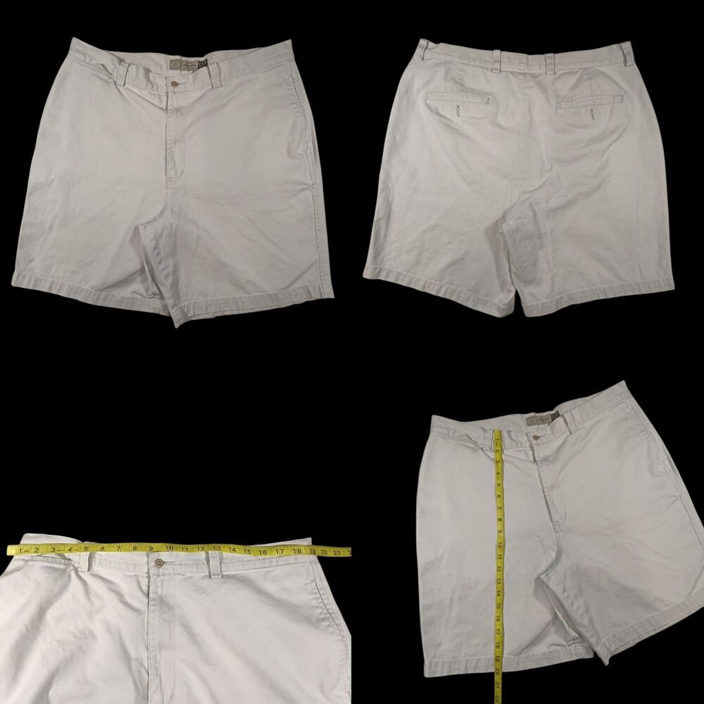 Gap Mens Relaxed Fit Khaki 8" Inseam Shorts Size 38 Casual Preppy Outdoor